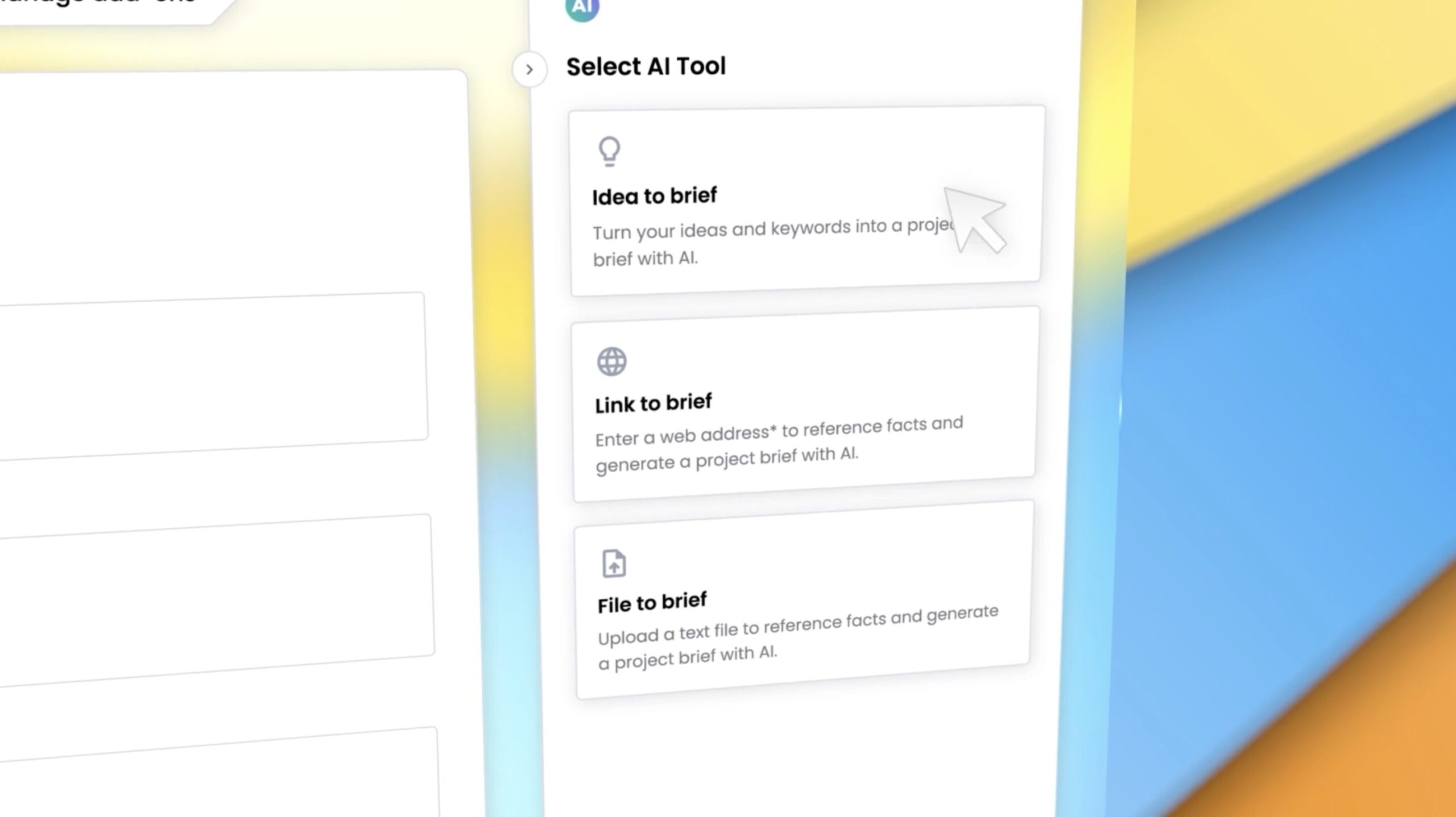 Shootsta AI Compose Briefing